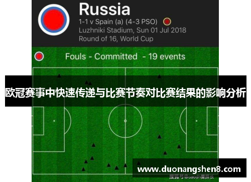 欧冠赛事中快速传递与比赛节奏对比赛结果的影响分析